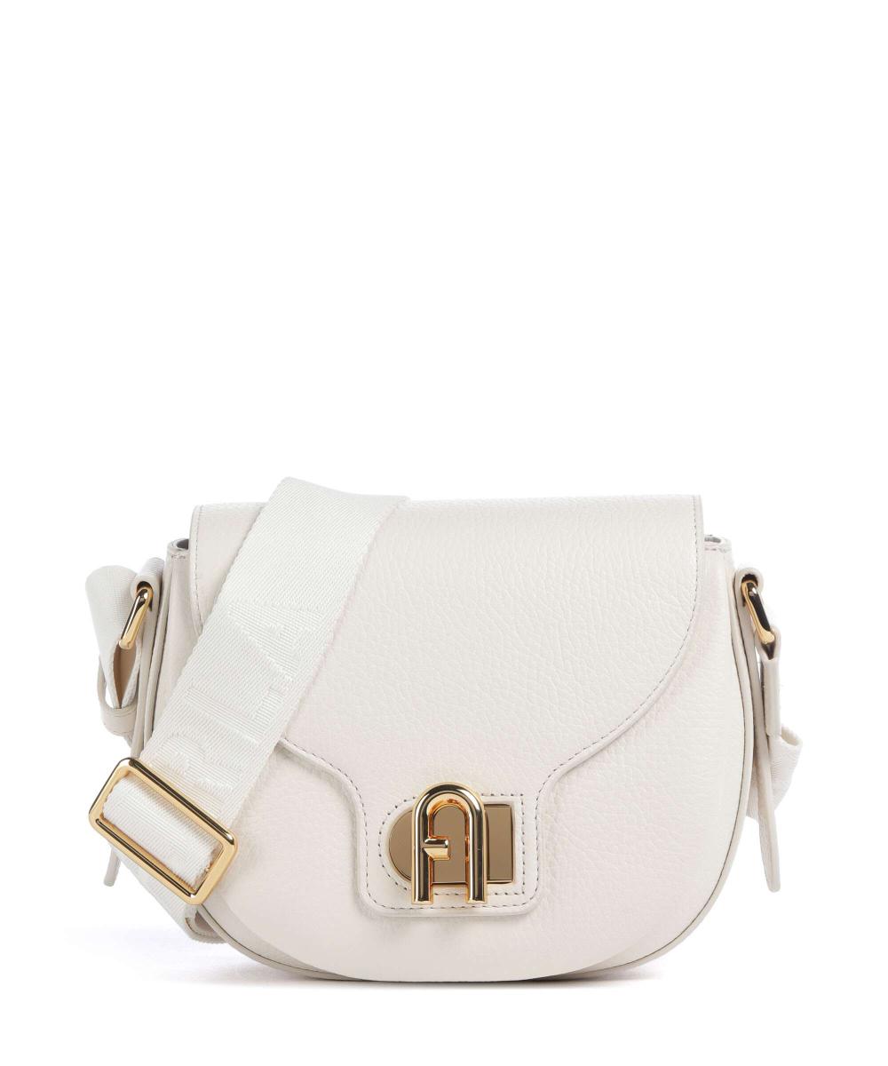 

Мини-Сумка Lotus из зернистой кожи Furla, белый