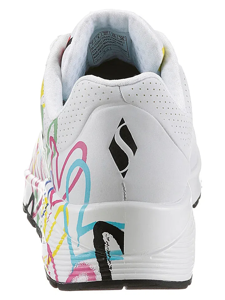 Кроссовки разноцветные Skechers Белый/Разноцветный — фото 3