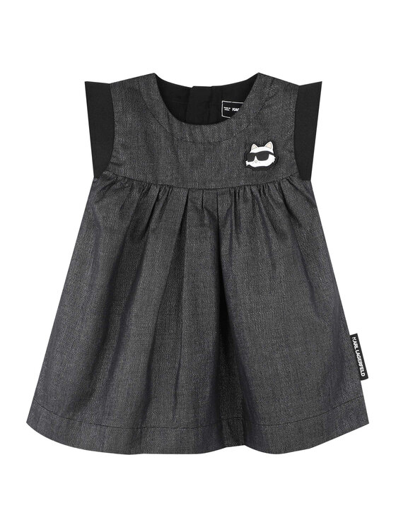 

Платье на каждый день обычный крой Z30514 S Karl Lagerfeld Kids, серый
