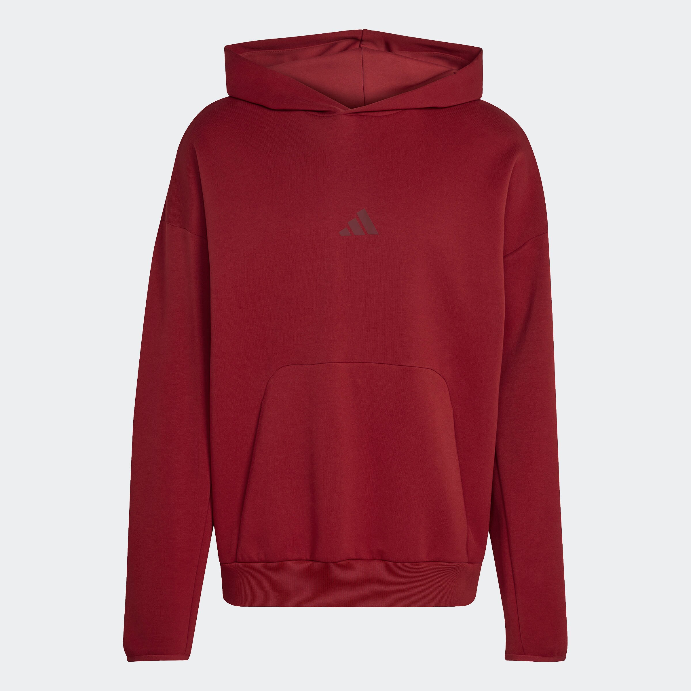 Adidas Sportswear Спортивный свитшот в темно-красном цвете — фото 2