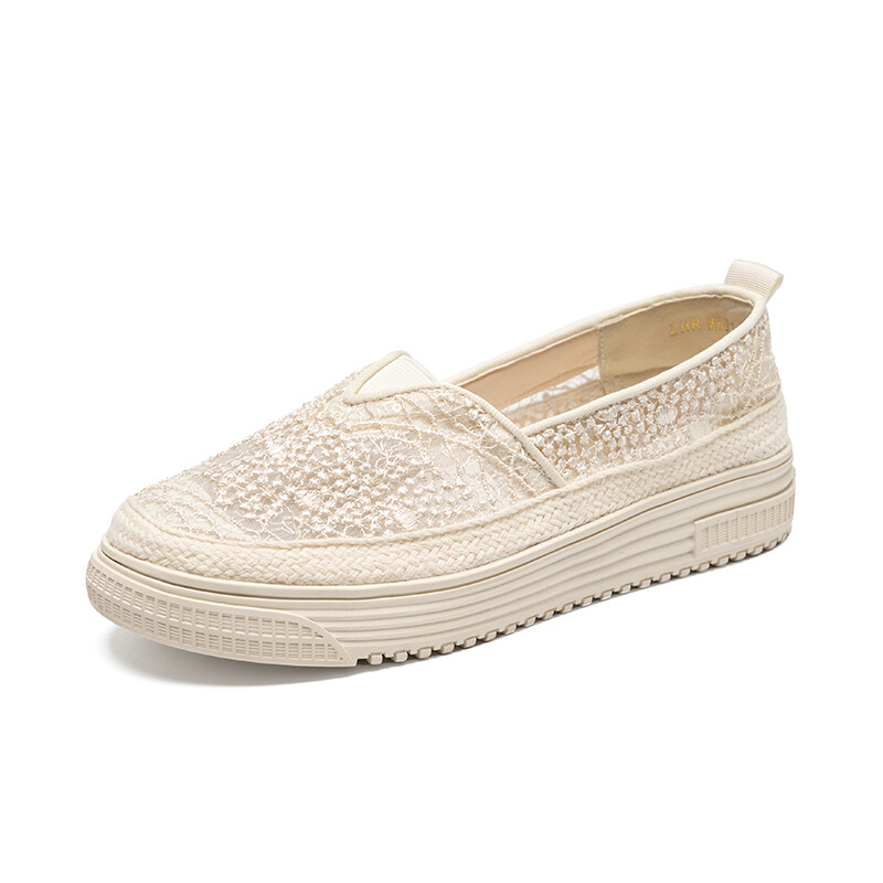 

Туфли женские повседневные Women's Casual Shoes Women's Zhr, бежевый/черный