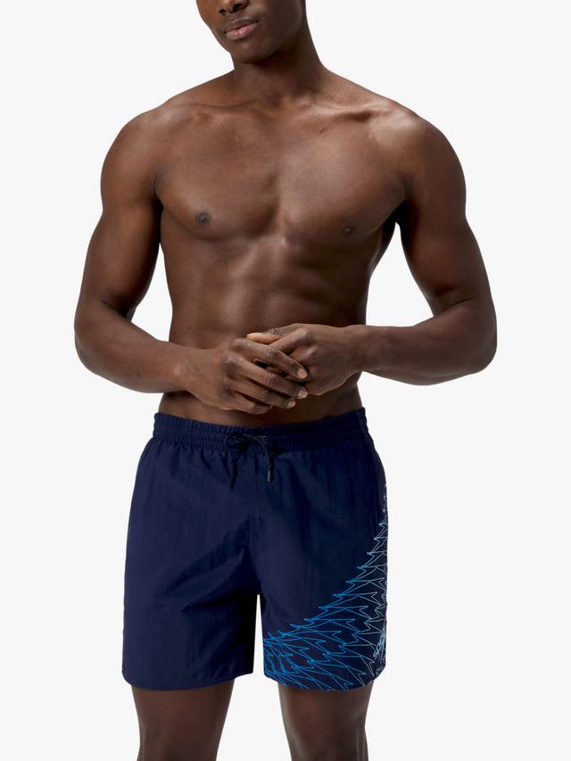 

Шорты для воды Medley Logo 16" Speedo, Navy/Lagoon Blue