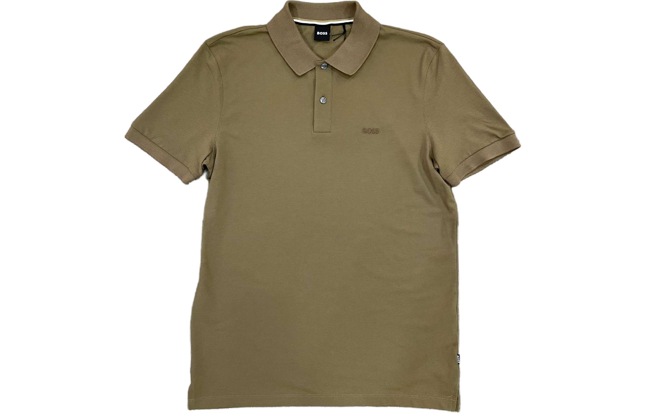 

Поло Pallas HUGO BOSS, зеленый