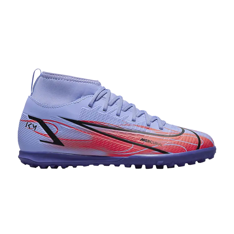 

Кроссовки Nike Kylian Mbappé x Mercurial Superfly 8 Club TF GS, фиолетовый