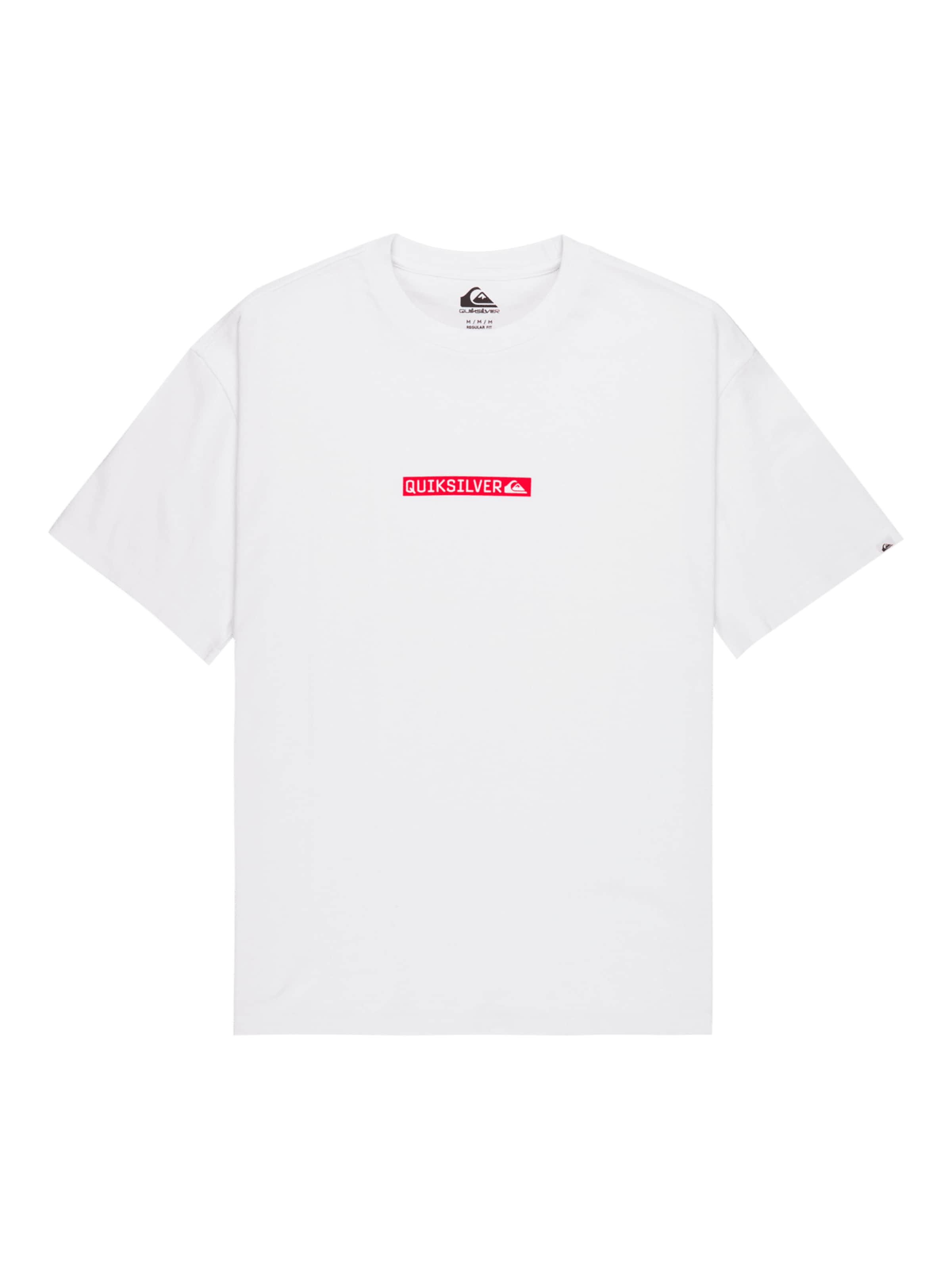 

QUIKSILVER Футболка 'Dna Clicker' в белом цвете