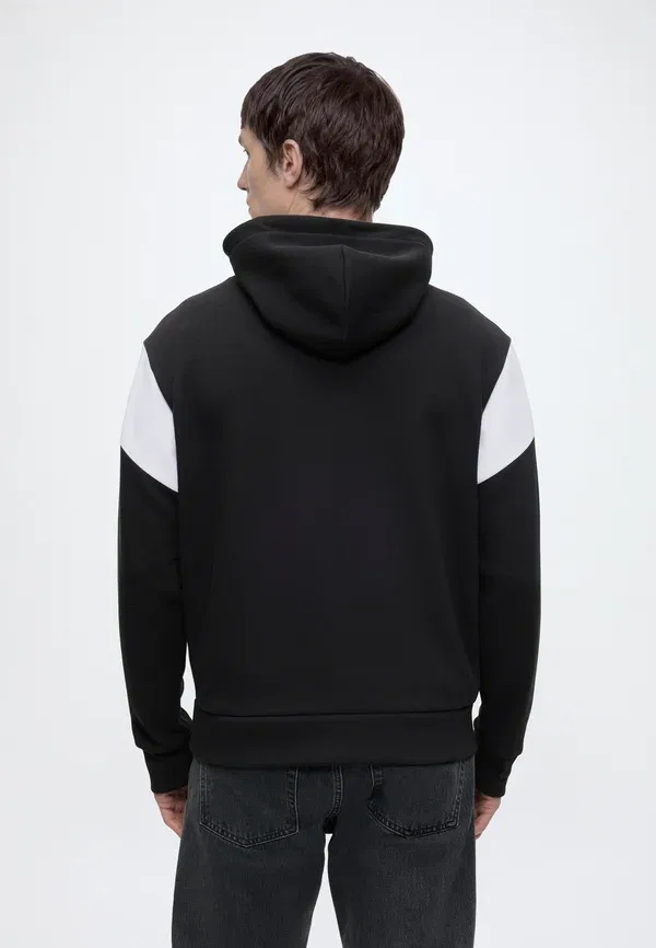 Толстовка на молнии Boss Union saggy zip up sweatshirt, черный — фото 3