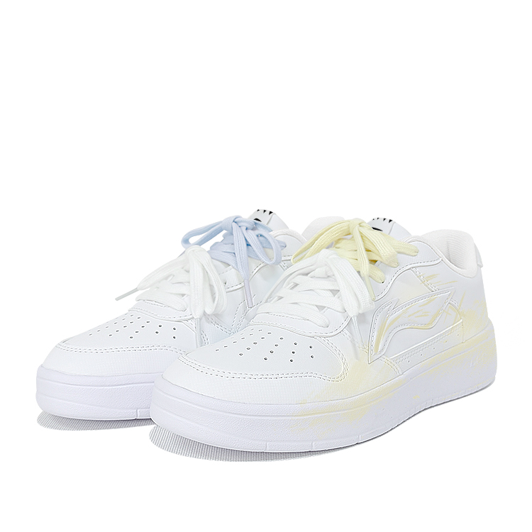 

Понтонные лодки нескользящие, устойчивые к истиранию, легкие низкие кроссовки для скейтбординга Unisex LINING, желтый синий mismatched