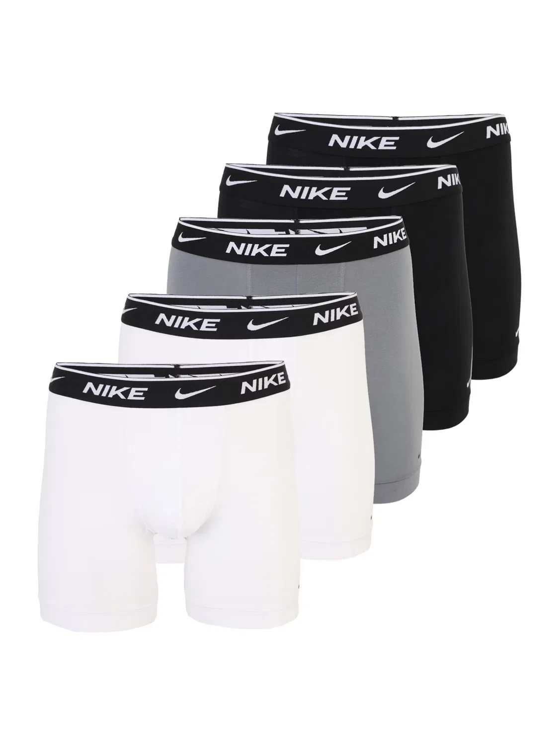 Боксеры 'Everyday' Nike Underwear, Grey/Black/White