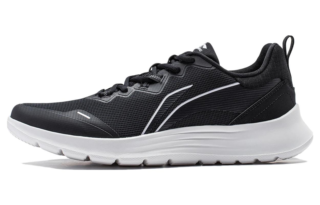 

Кроссовки Feather Running Shoes Men Low Top Black/White Lining