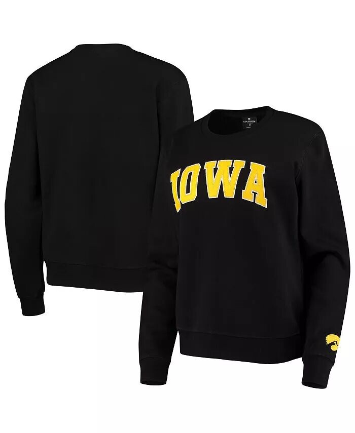 

Женский черный пуловер Iowa Hawkeyes Campanile свитшот Colosseum, черный