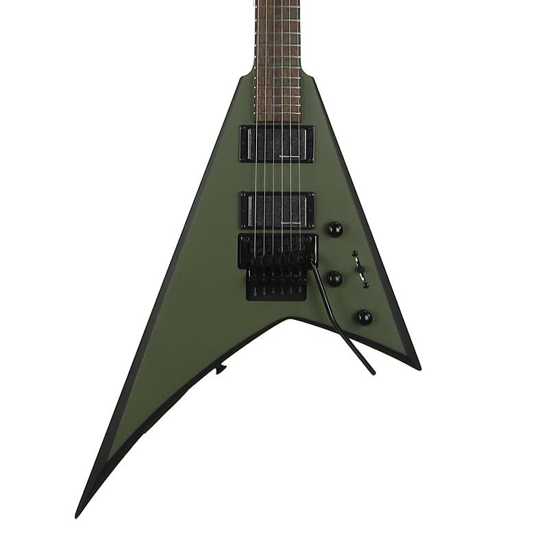 

Электрогитара Jackson X Series Rhoads RRX24, Laurel Fingerboard, Matte Army Drab with Black Bevels