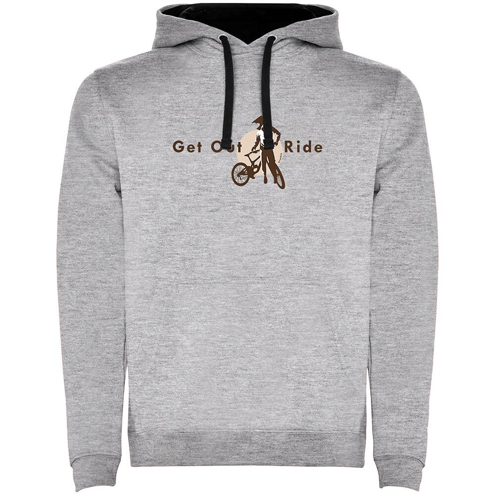 

Худи Kruskis Get Out And Ride Two-Colour, серый