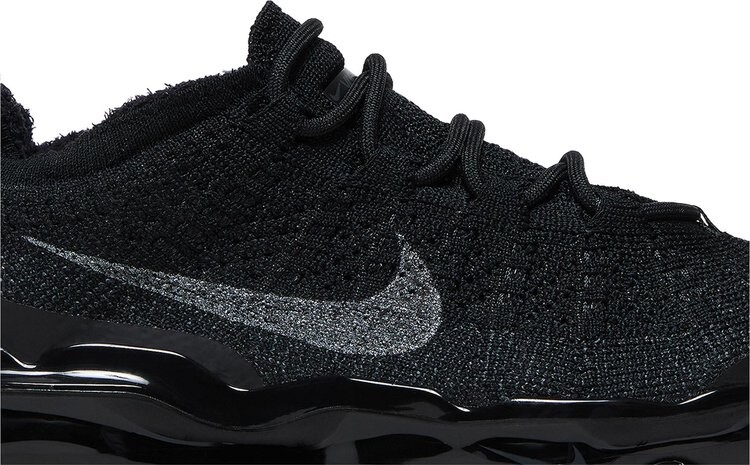 Кроссовки Wmns Air VaporMax 2023 Flyknit 'Black', черный — фото 2
