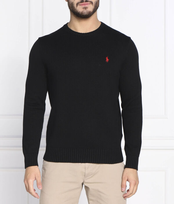 

Джемпер мужской Polo Ralph Lauren с логотипом, черный