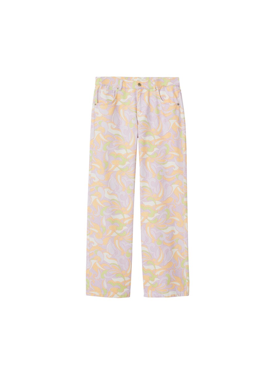 

Джинсы свободного кроя MANGO, цвет Light purple