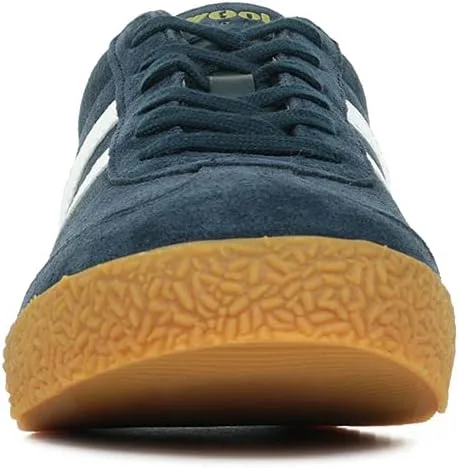 Кроссовки Gola Harrier Suede CMA192IE, белый/темно-синий — фото 4