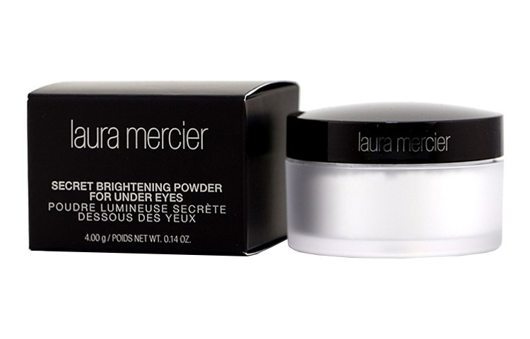 LauraMercier прозрачная рассыпчатая пудра рассыпчатая пудра контроль жирности без переноса осветление тона кожи 4г/29г LAURA MERCIER — фото 4