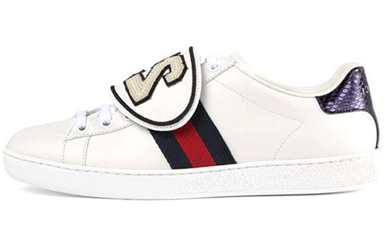 

Кеды женские Gucci Ace Skateboard, белый / фиолетовый