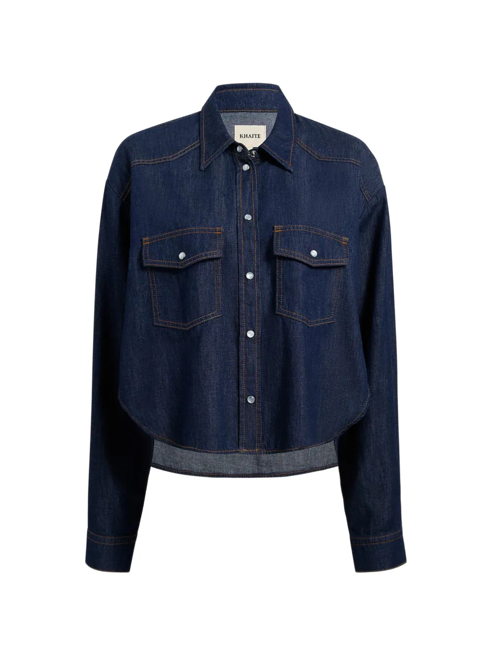 

Рубашка Grenon Khaite, синий