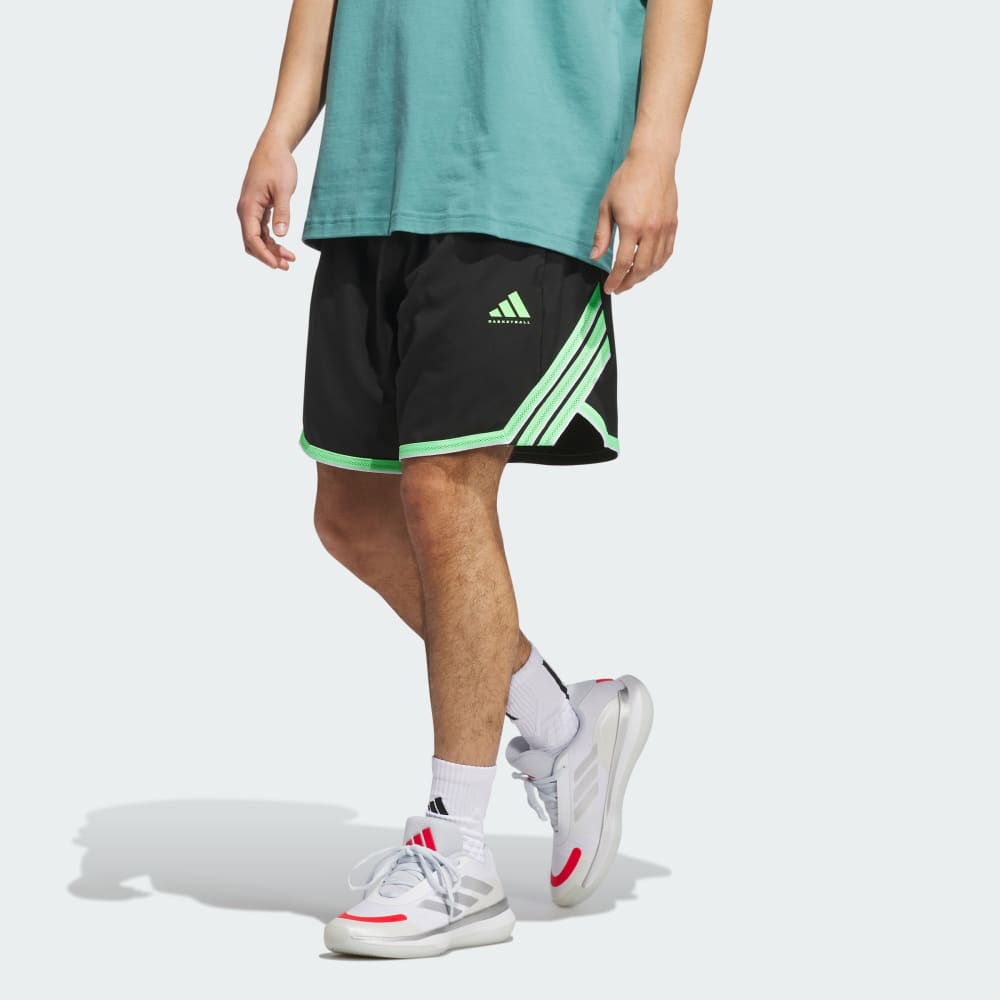 

Спортивные шорты Adidas Crazy Lite Shorts, цвет Black/Lime Burst
