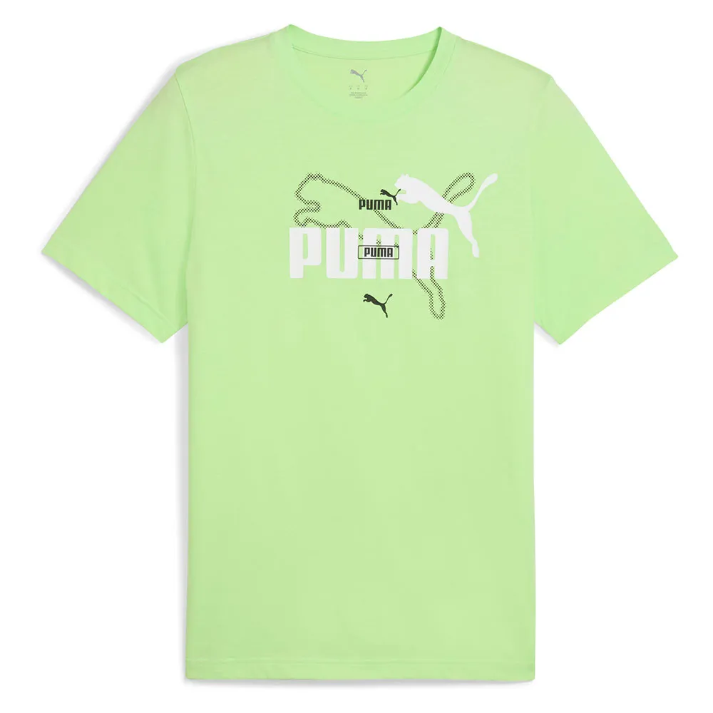 

Футболка с коротким рукавом Puma Ess Logo Lab Summer, зеленый