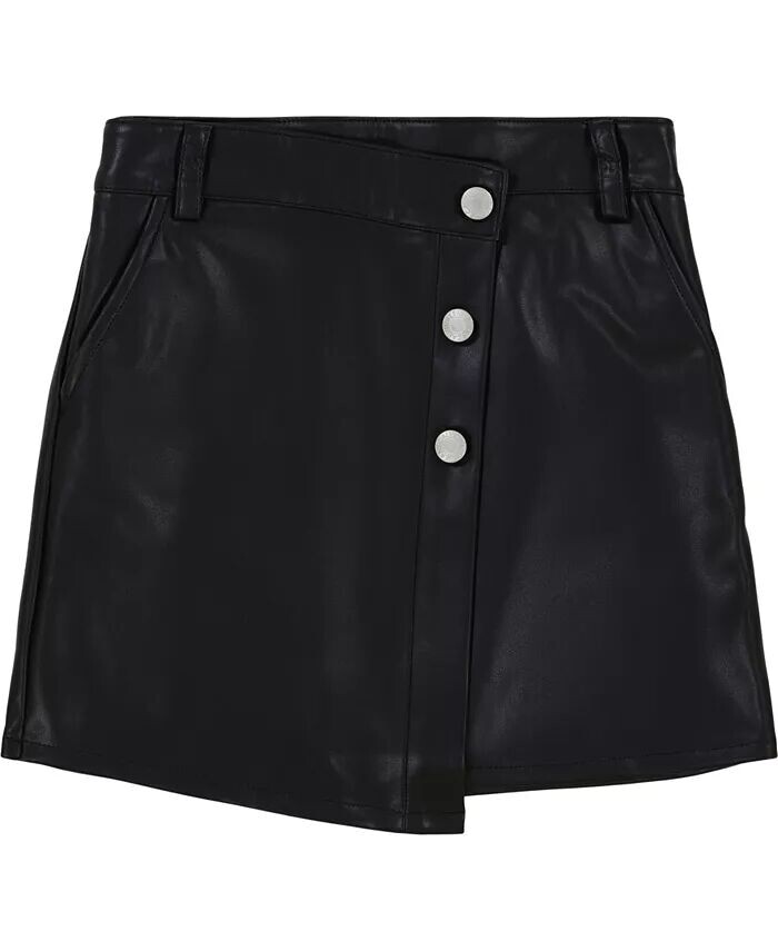 

Юбка из искусственной кожи с запахом для больших девочек Calvin Klein