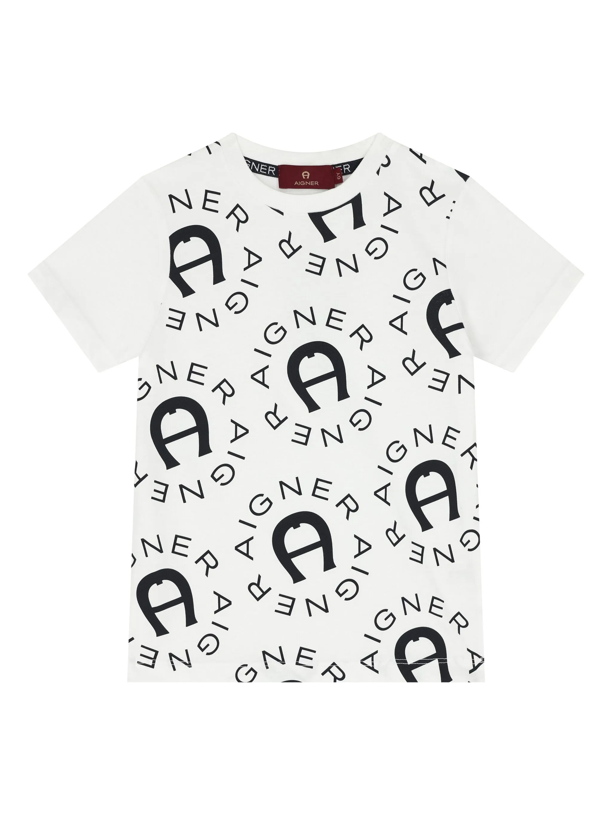 

Футболка с логотипом Aigner Kids, белый