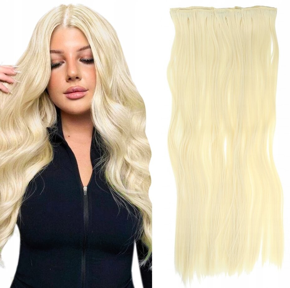 

Наращивание волос на клипсах Натуральный Блонд, 60 см Mawe