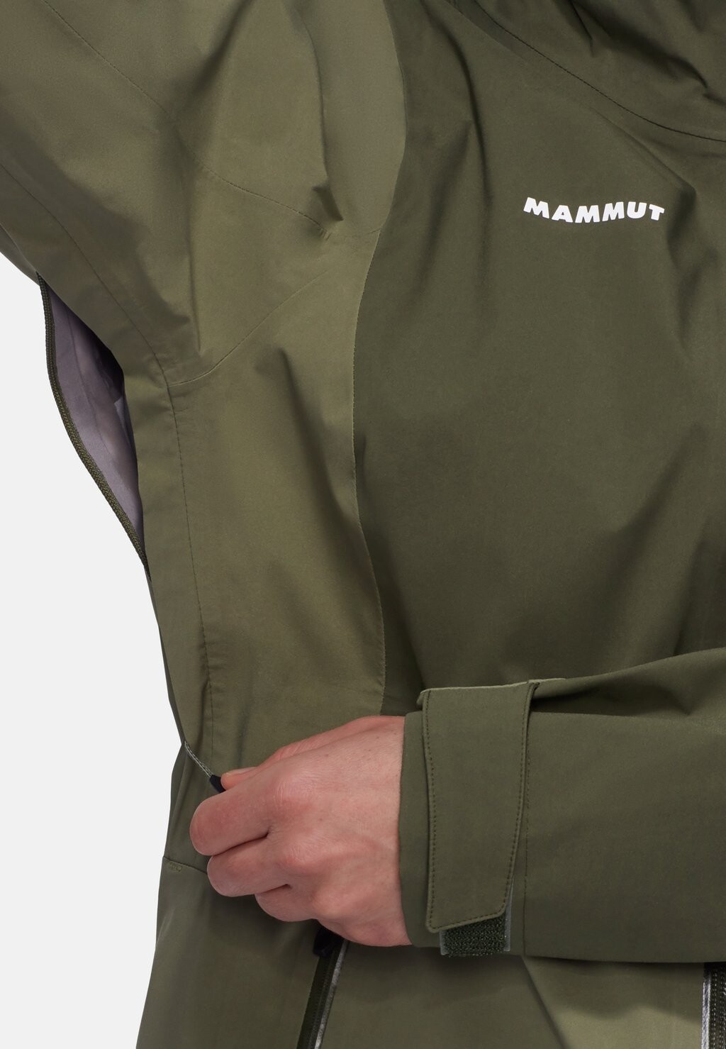 

Жесткая куртка GUIDE HOODED Mammut, зеленый