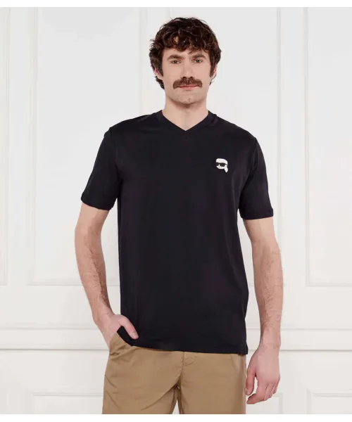

Футболка Regular fit Karl Lagerfeld, синий