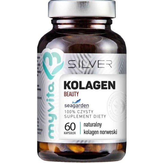 

Myvita Silver Collagen Beauty 100% 60 капсул., мультиколор
