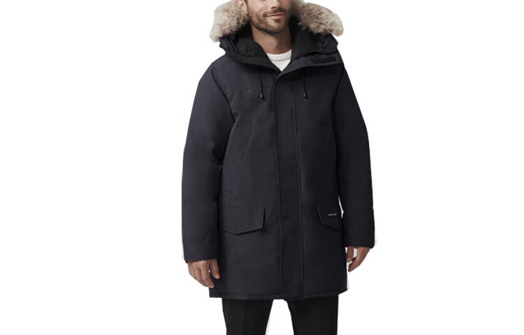 

Мужской пуховик Canada Goose, Темно-синий