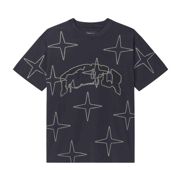 

Футболка PURPLE BRAND Crystal Star Tee, Black