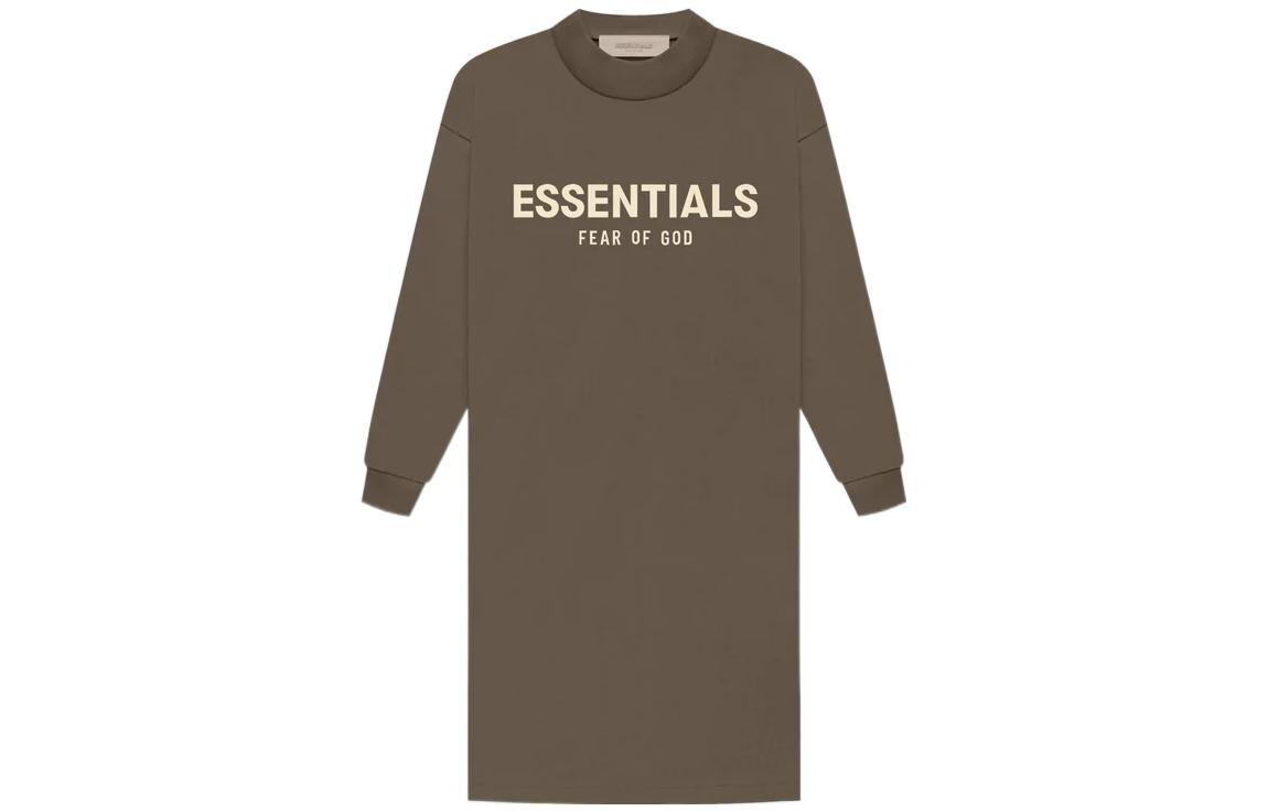 Детское платье Fear Of God Essentials, цвет Wood