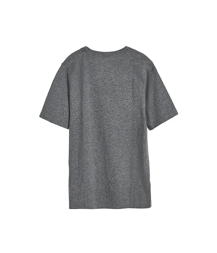 Футболка Soccer Drip Heather Tee Adidas Kids, Dark Grey Heather — фото 2