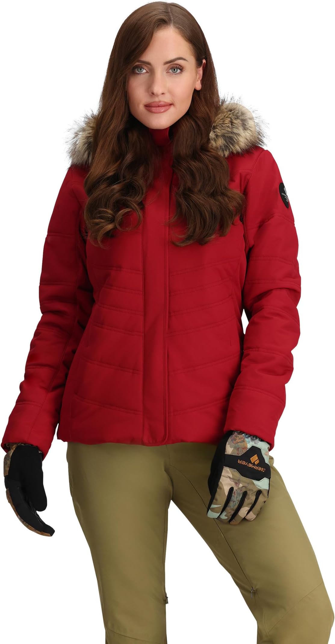 

Куртка Obermeyer Tuscany II Jacket, цвет Rustic Red