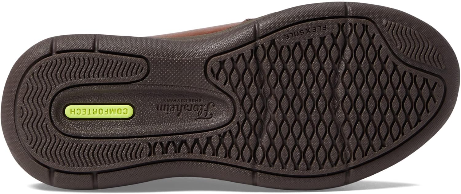 Детские мокасины Florsheim Boys Central Jr, Cognac — фото 3