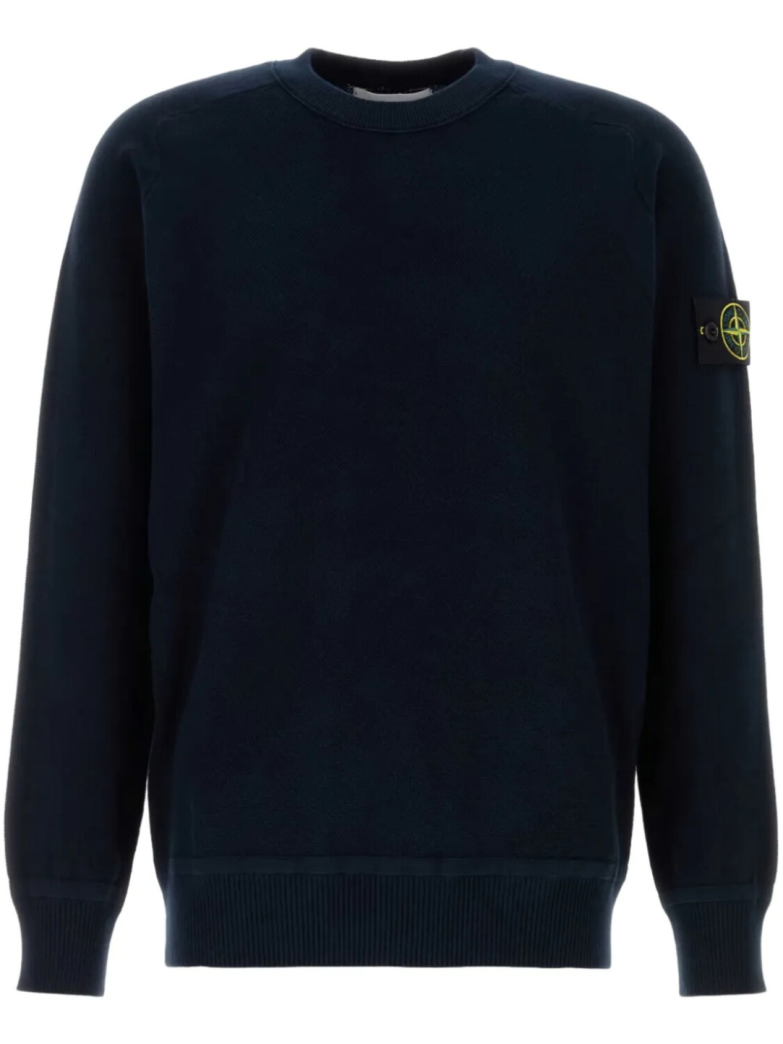 

Хлопковый свитер Stone Island, синий