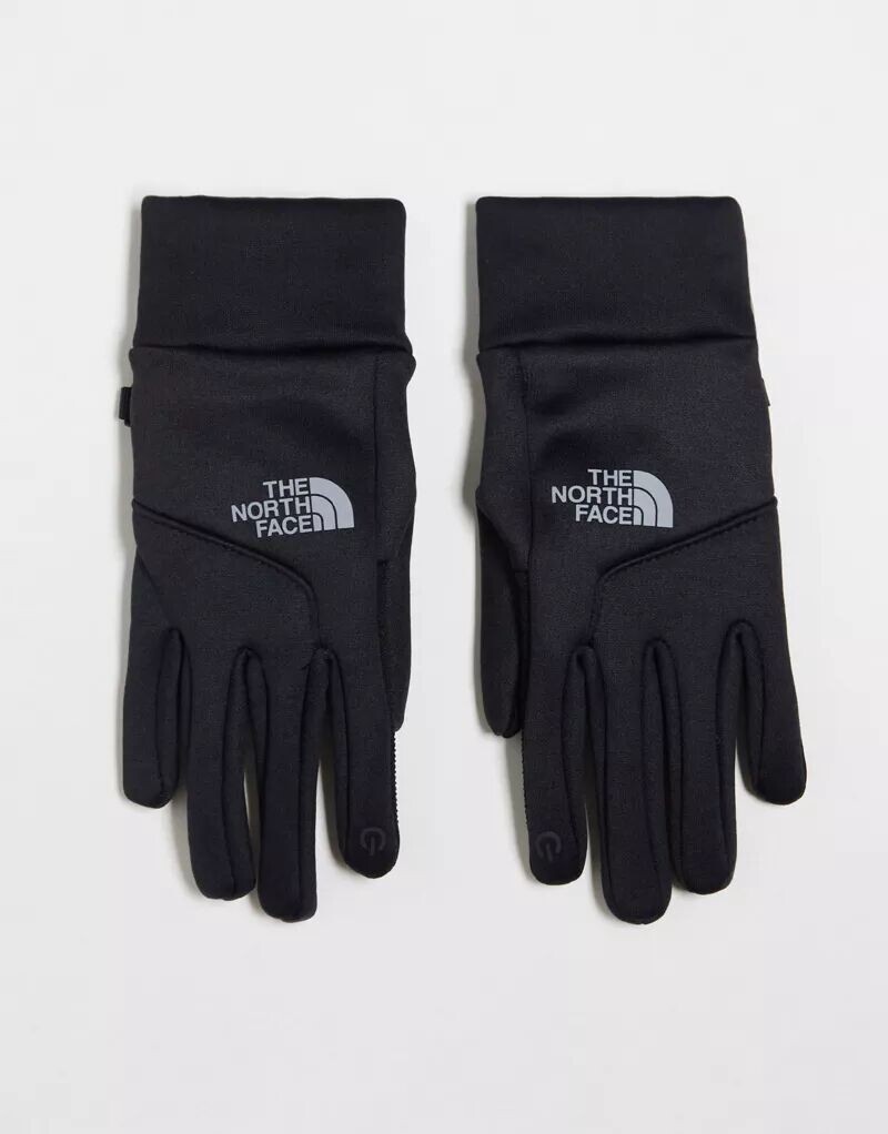 

Черные жесткие перчатки The North Face Etip