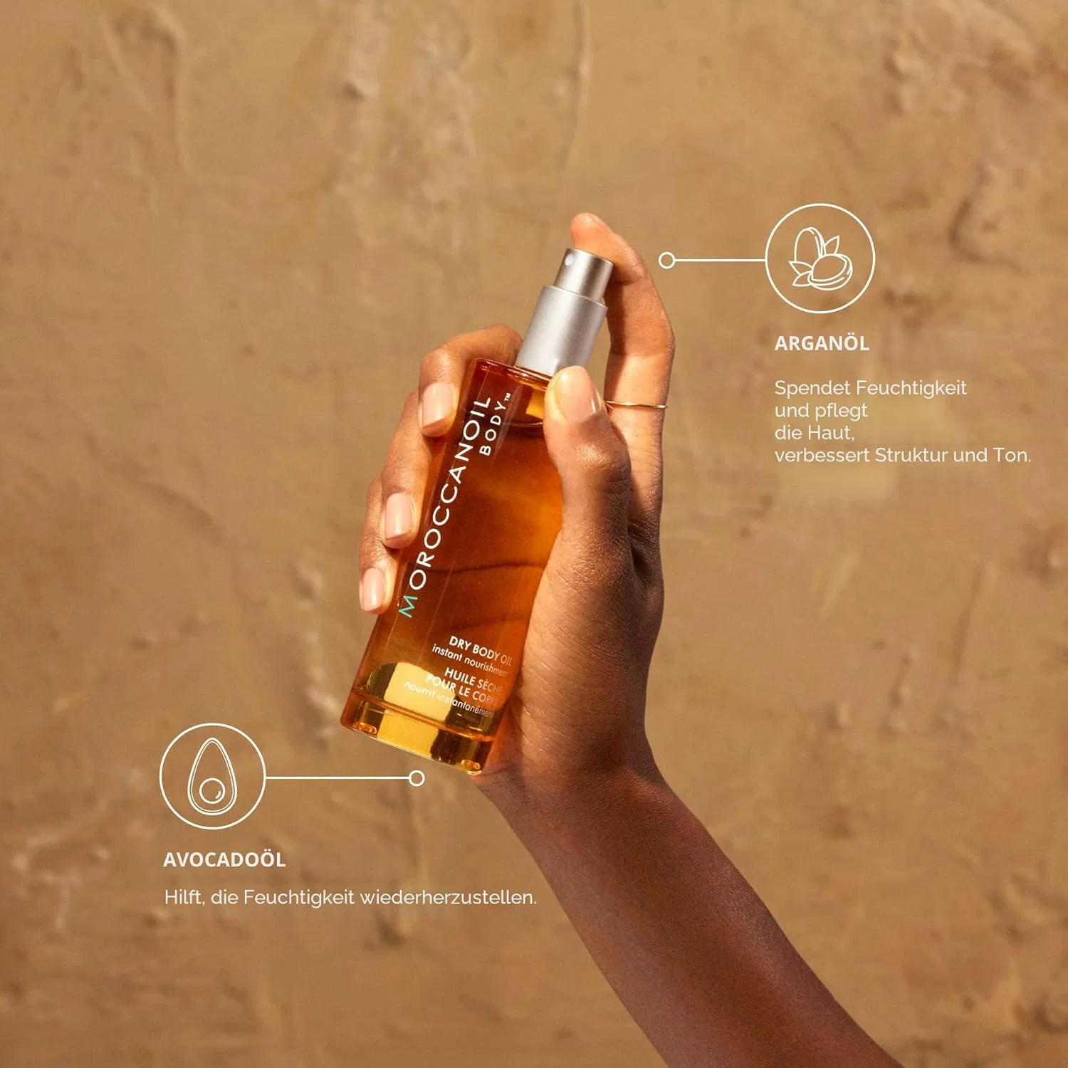 Сухое масло для тела «Trockenes Körperöl» от Moroccanoil Moroccanoil — фото 2