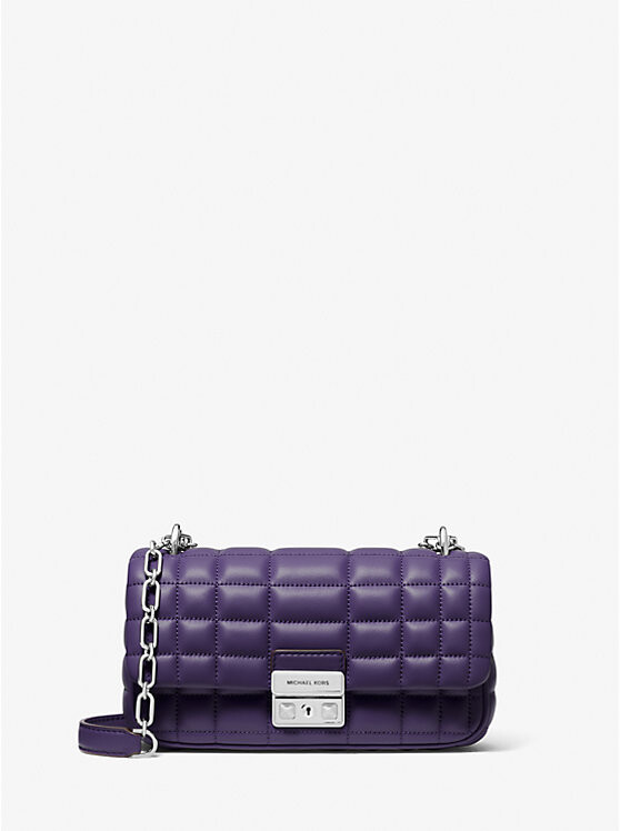 

Сумка через плечо Tribeca Small из стеганой кожи Michael Kors, коричневый