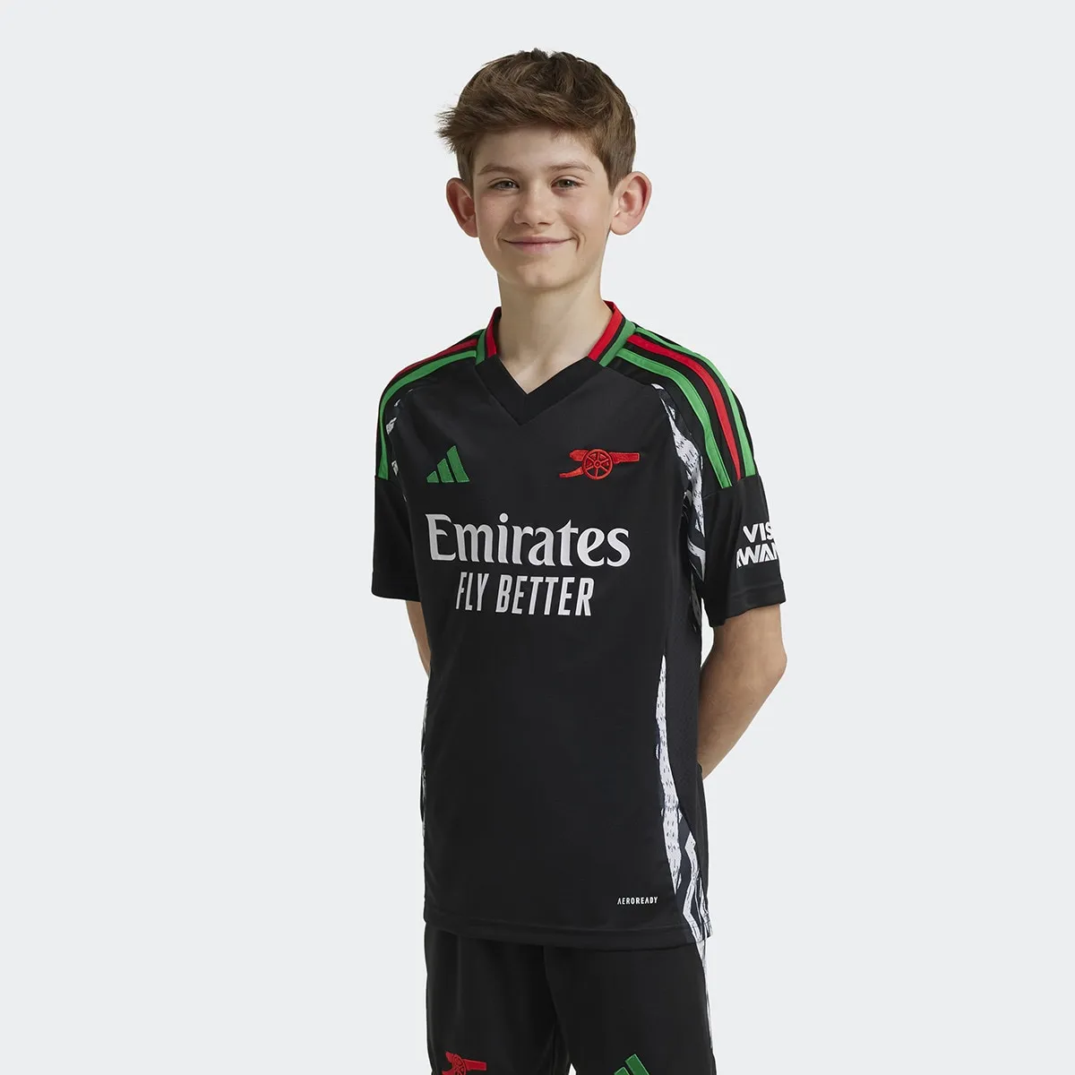 

Футболка Adidas Kids Away ФК «Арсенал» 2024-2025, черный
