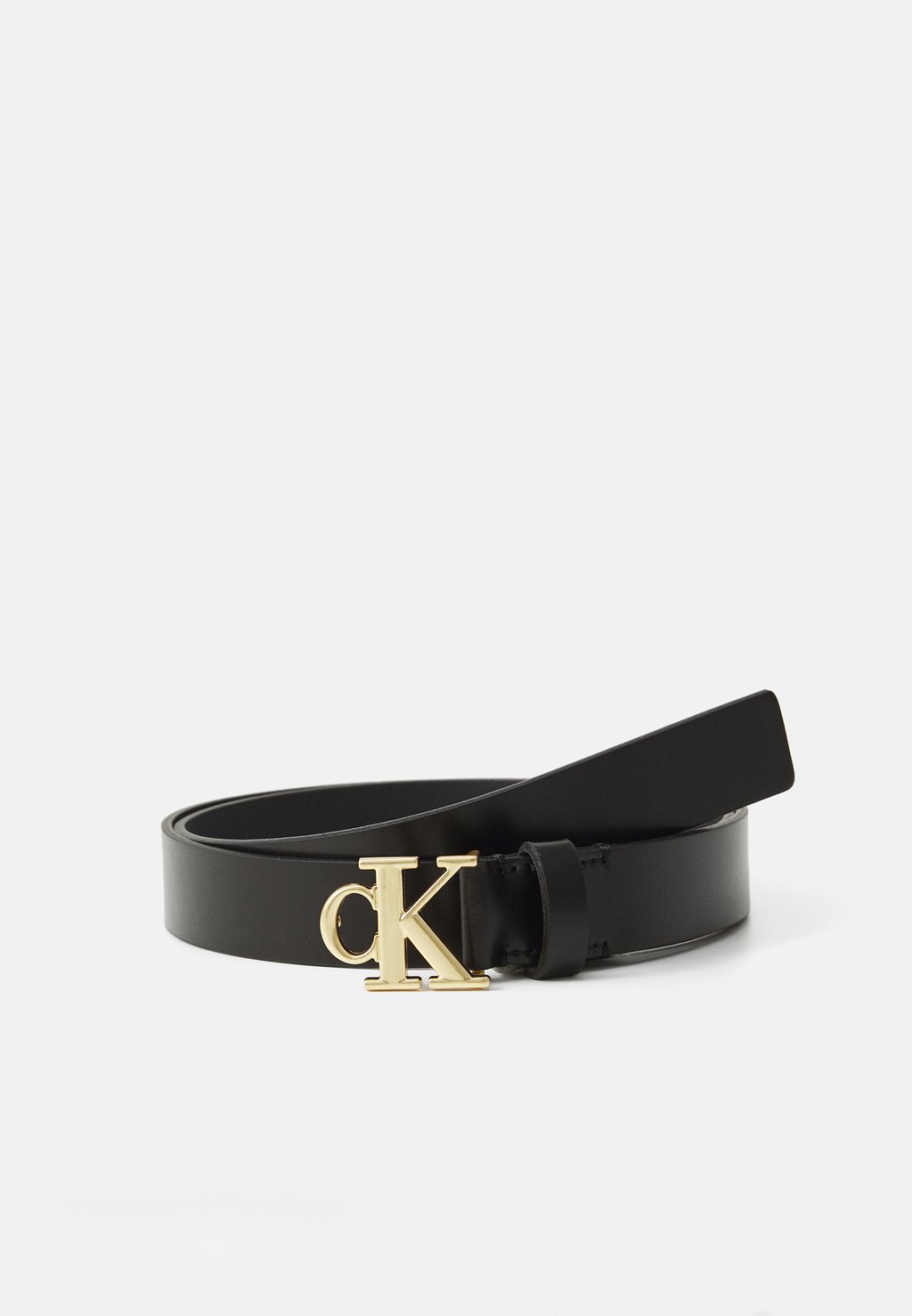 

Пояс MONOGRAM PLAQUE BUCKLE Calvin Klein Jeans, черный