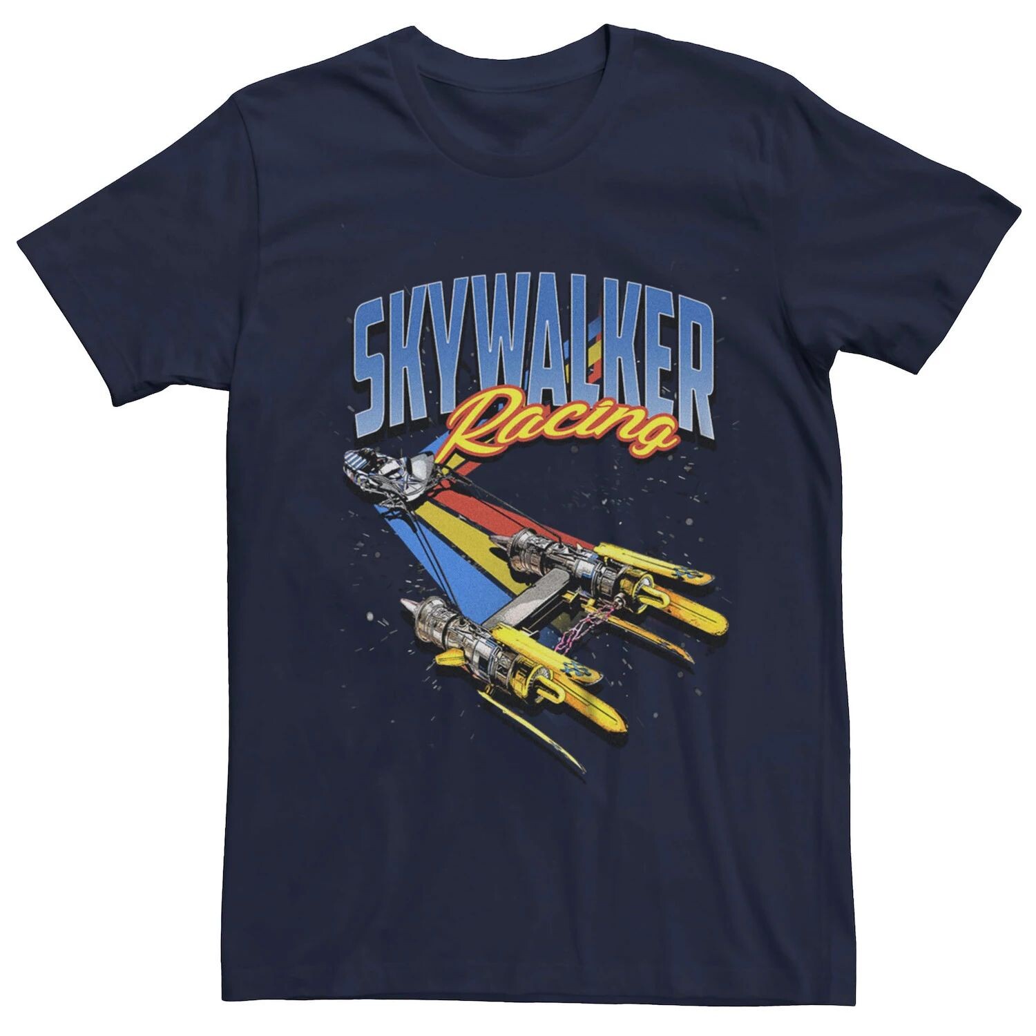 

Мужская футболка с рисунком Star Wars Skywalker Racing Licensed Character