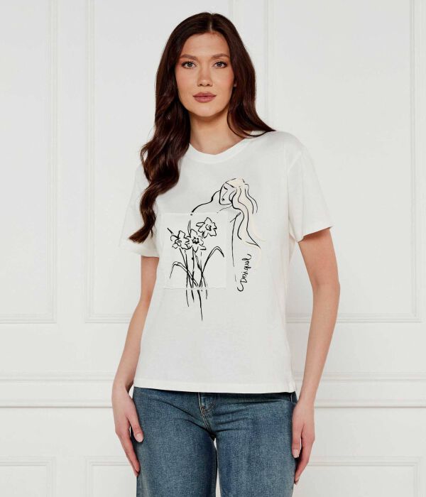 

Футболка Парагвай Regular fit Desigual, белый