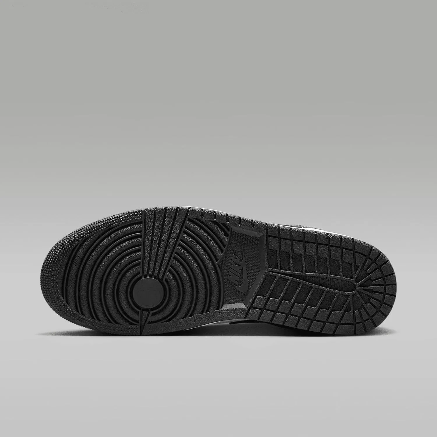 Мужские кроссовки Nike Air Jordan 1 Mid, Black/Summit White/Off Noir — фото 2