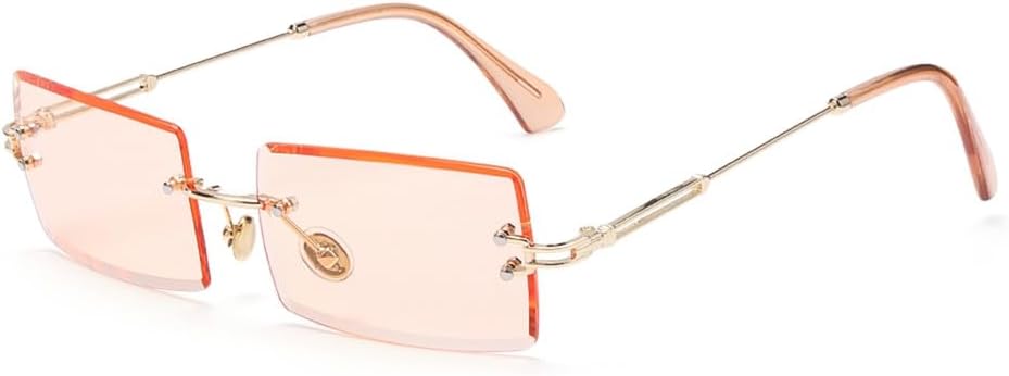 

Солнцезащитные очки UV400 для мужчин и женщин | Безободковая металлическая оправа с градиентным рисунком | Для вождения и занятий спортом на открытом воздухе generic, C07