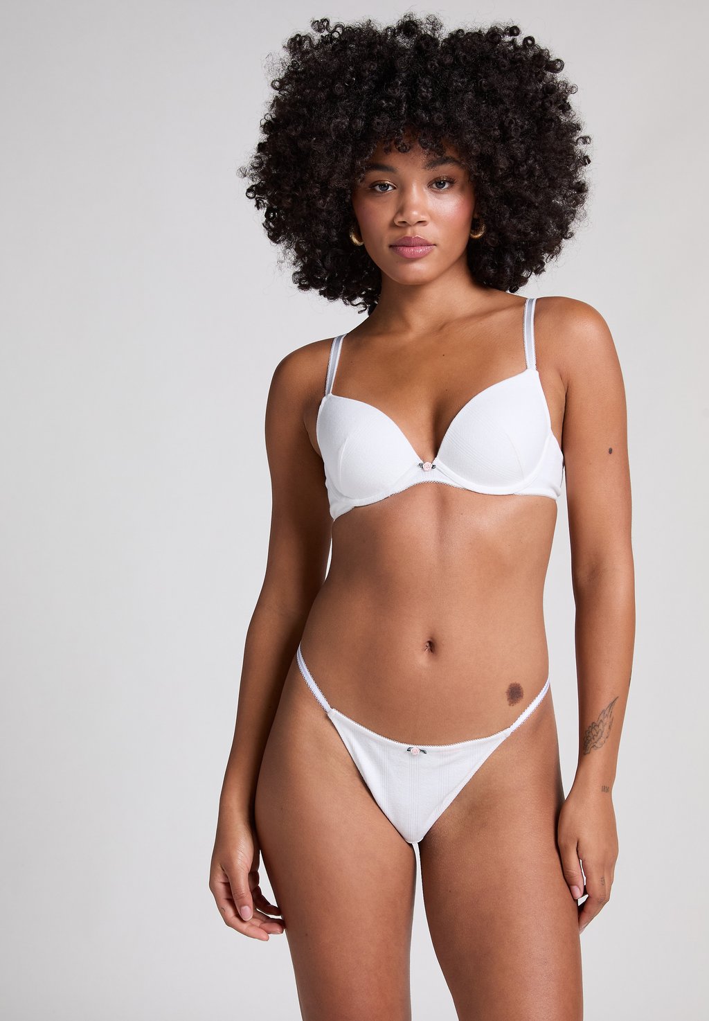 

Стринги POINTELLE Hunkemöller, белый