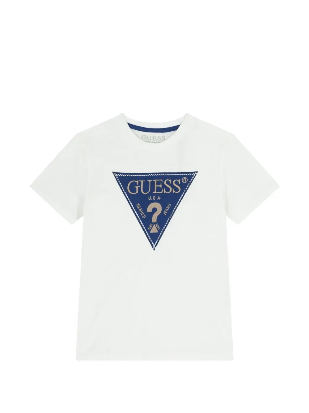 Футболка с логотипом Guess Usa, белый