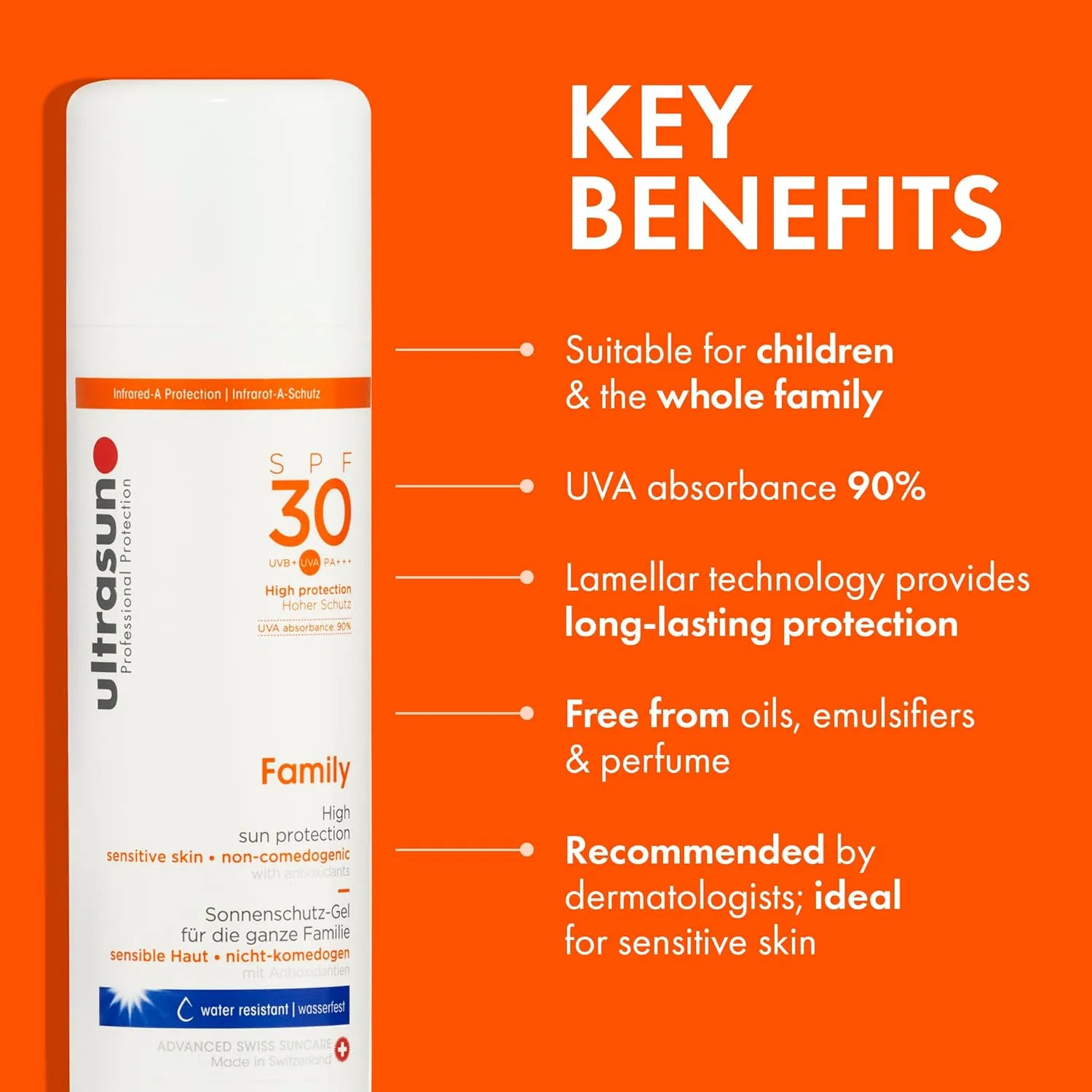 Солнцезащитный крем для всей семьи SPF30 от Ultrasun Ultrasun — фото 3